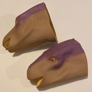 Pair of Dinosaur Puppets from McDonalds 2000